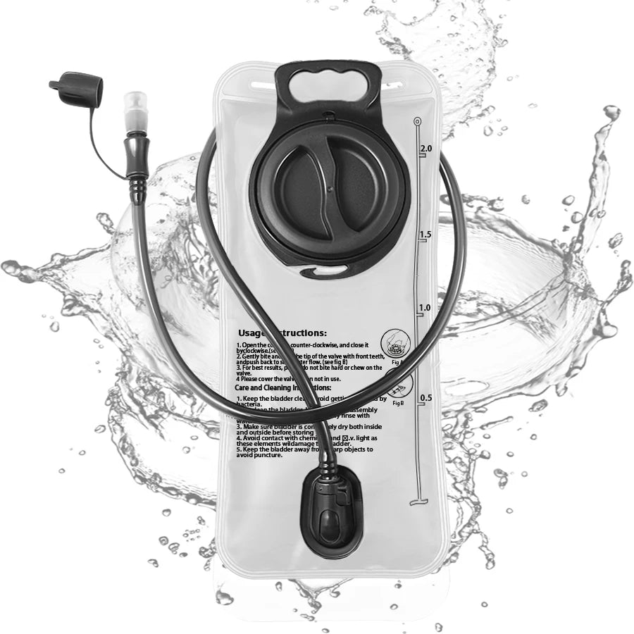 Hydration Backpack Water Bag – Leak Proof for Hiking & Camping